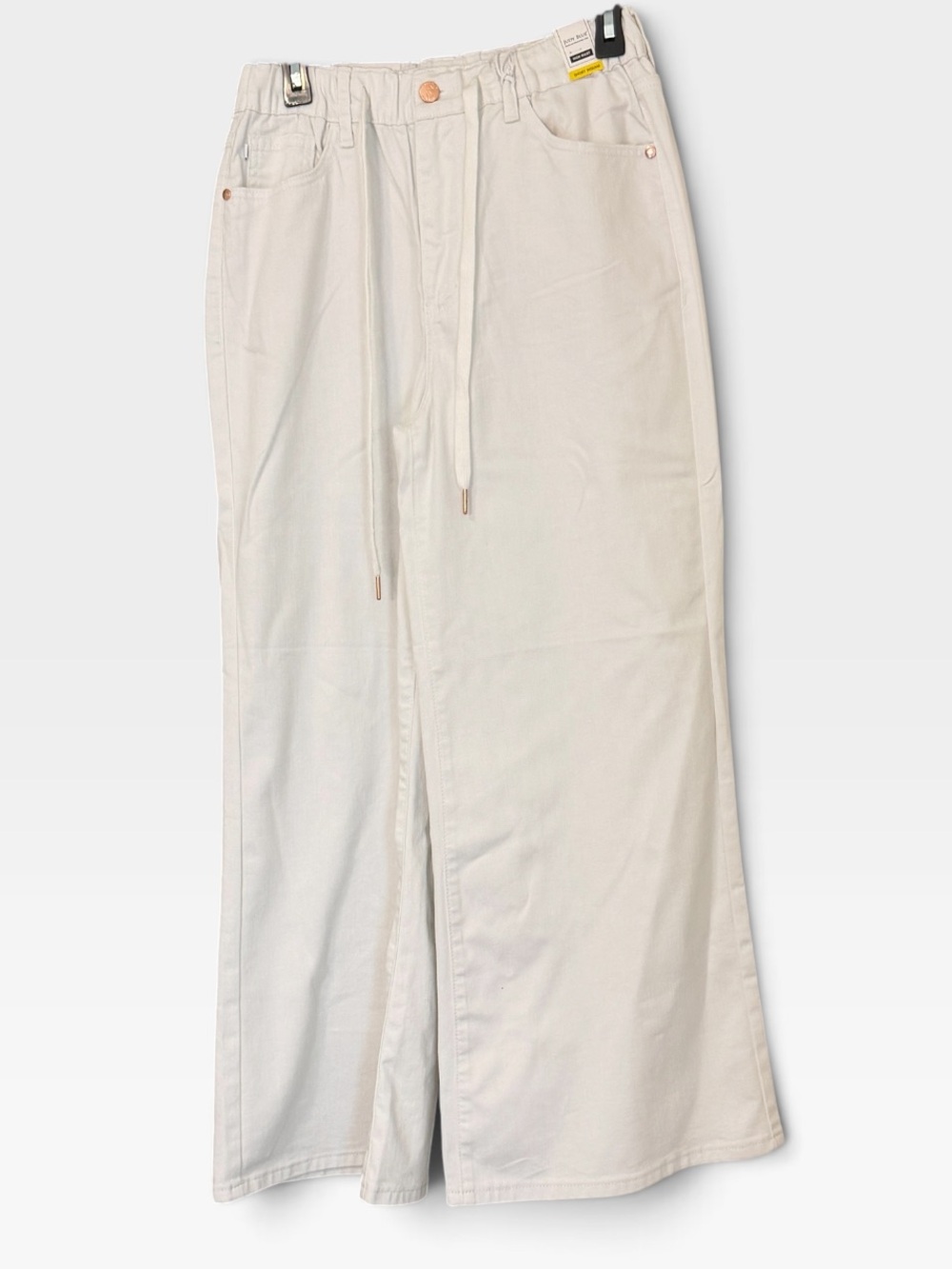 Judy Blue White BNWT Palazzo Ultra Wide Leg Jeans pants 3/26